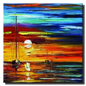 Tranh in Canvas sơn dầu